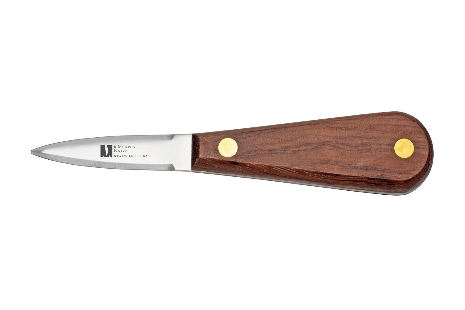 Premium R. Murphy Wellfleet Oyster Shucker Knife - Professional Stainless Steel Shellfish Tool for Shucking Oysters, Clams & Scallops - Perfect for Seafood Lovers, Home Chefs & Restaurant Use