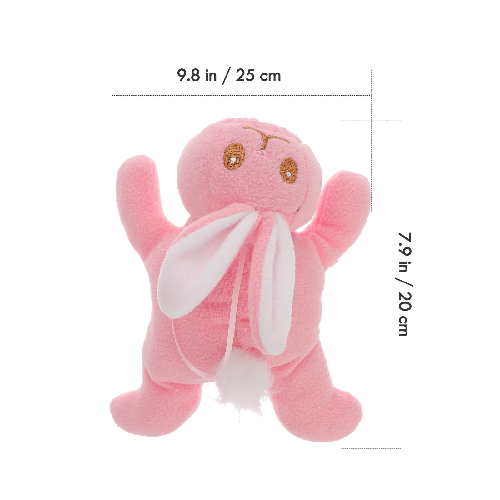 Artibetter Bunny Milk Bottle Cover - Soft Protective Stuffed Animal Baby Bottle Holder for Kids, Toddlers & Infants - Perfect for Feeding, Travel & Daycare Use