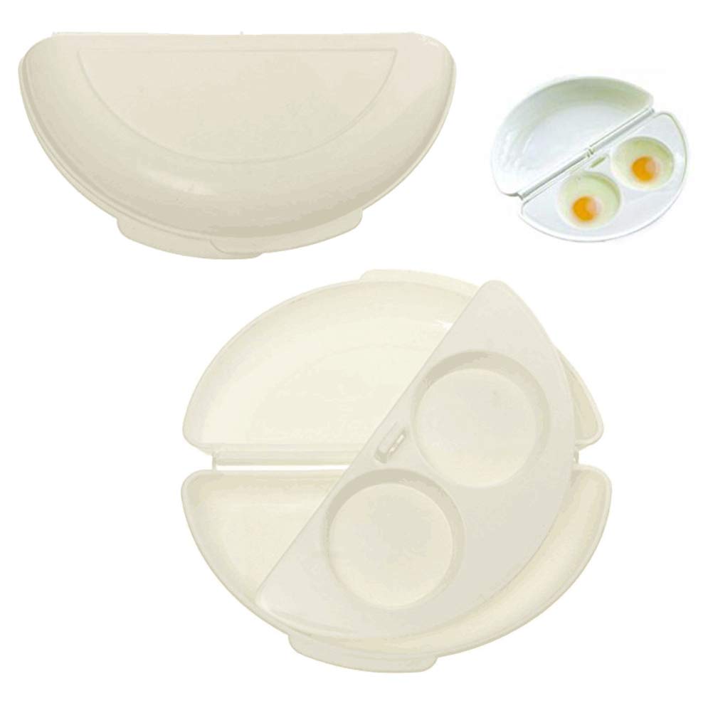 Calayu Microwave Omelette Maker - Non-Stick Silicone Egg Boiler & Fried Tray, BPA-Free, Dishwasher Safe - Perfect for Quick Breakfast, Meal Prep & Keto Diet