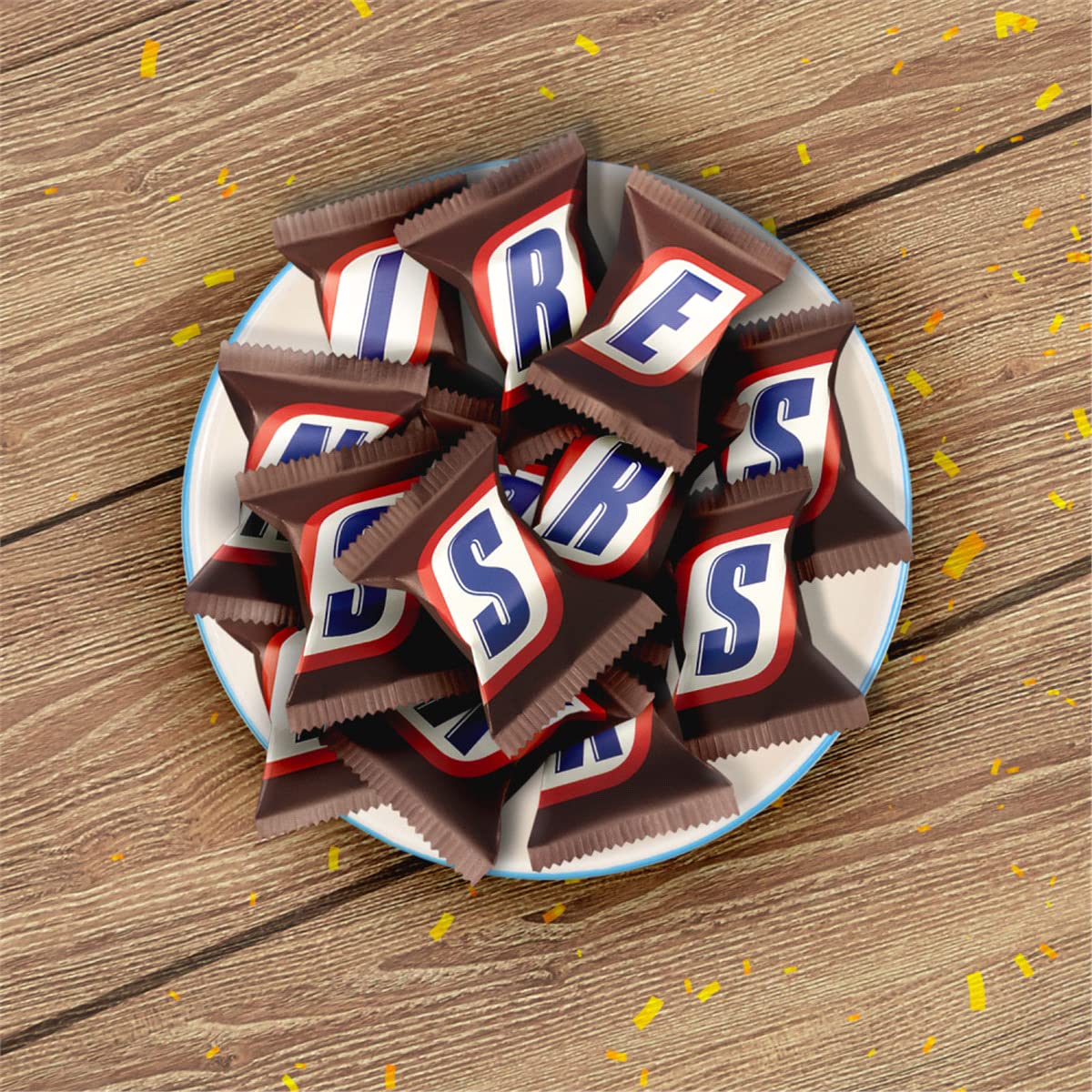 Snickers Minis Chocolate Caramel Candy Bars - Individually Wrapped Peanut Nougat Snack Size Candies - Bulk 1lb Pack for Halloween, Party Favors, Office Treats & Road Trips