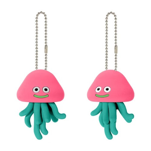 Dragon Quest 3D Silicone Monster Keychain - 2 Inch Square Enix Collectible - Perfect for Gaming Fans, Cosplay & Keychain Collections