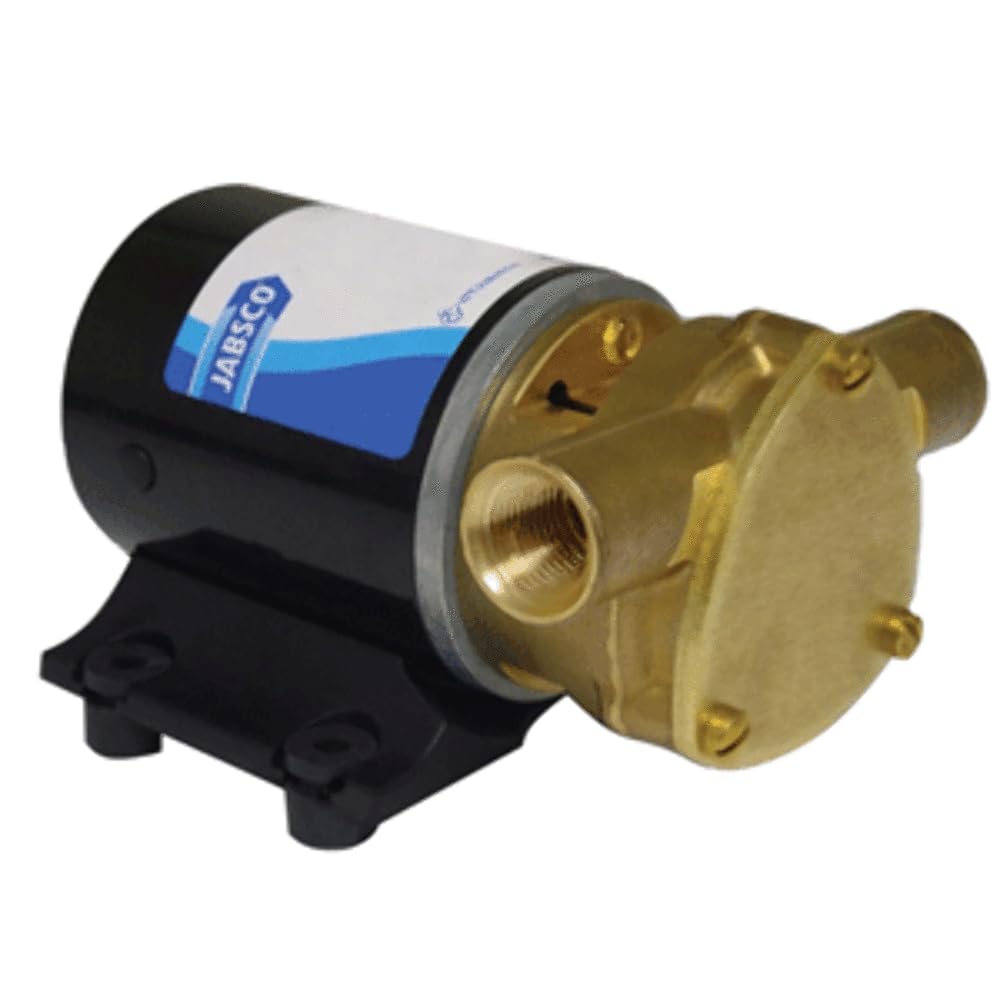 Jabsco Ballast Pump with Deutsch Connector 18670-9127 - High Performance Marine Water Pump for Boat Ballast Systems | Perfect for Wakeboarding, Watersports & Yacht Applications
