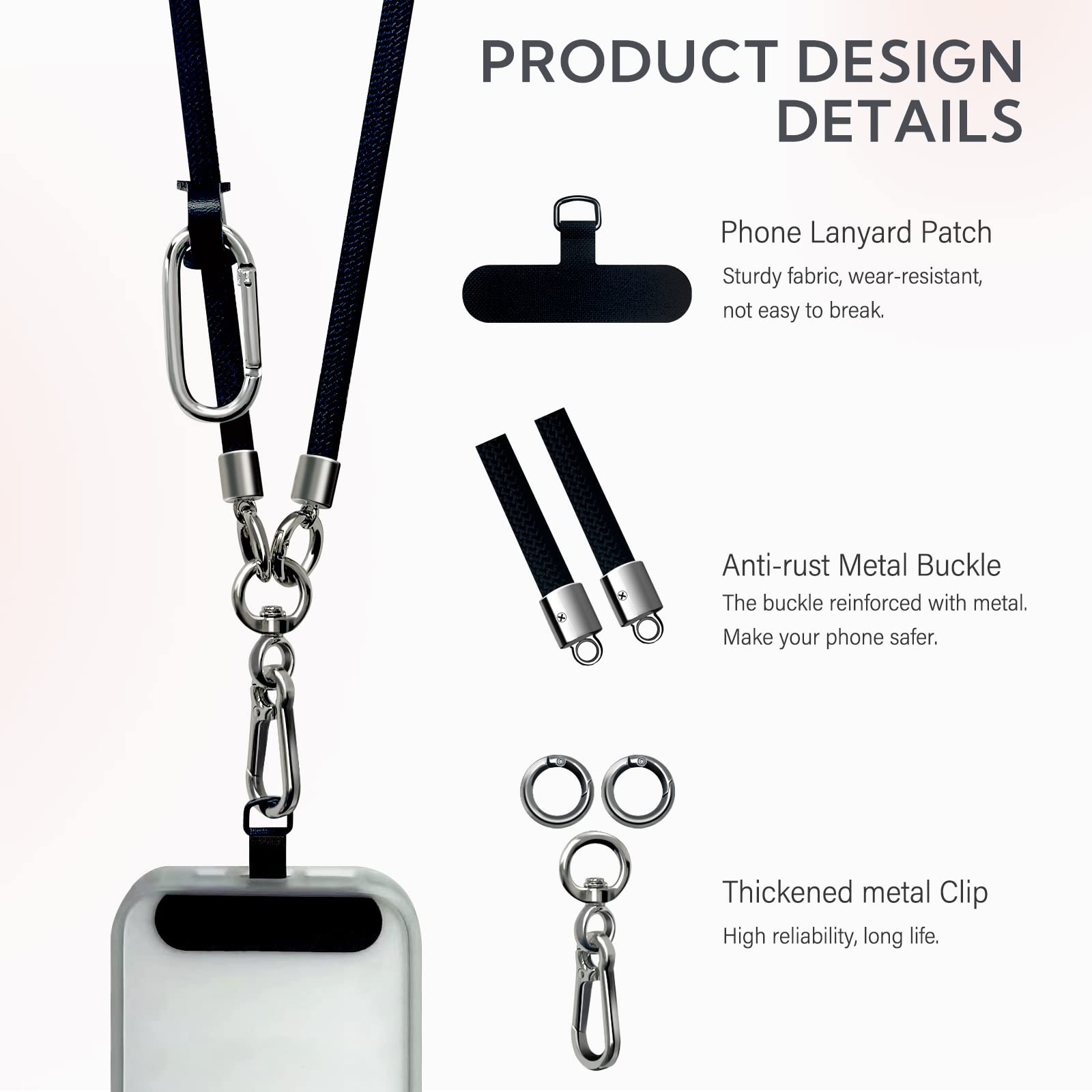 Universal Phone Lanyard with Wallet - 51