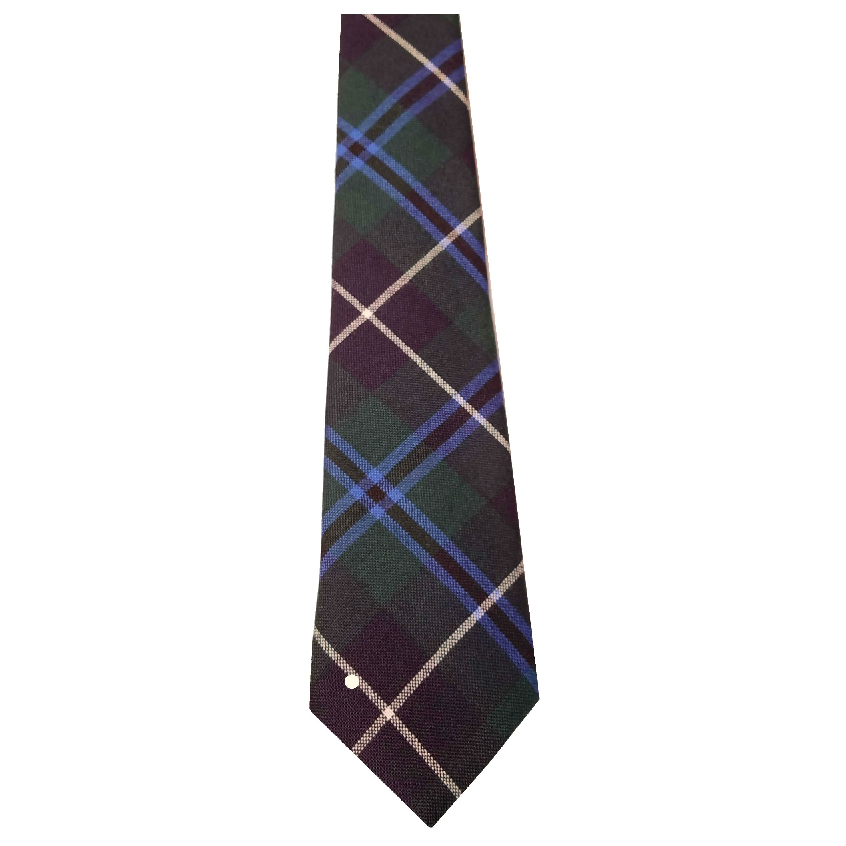 Premium Wool Tartan Neckties for Men - 99 Modern Color Patterns | Perfect for Weddings, Business & Formal Events
