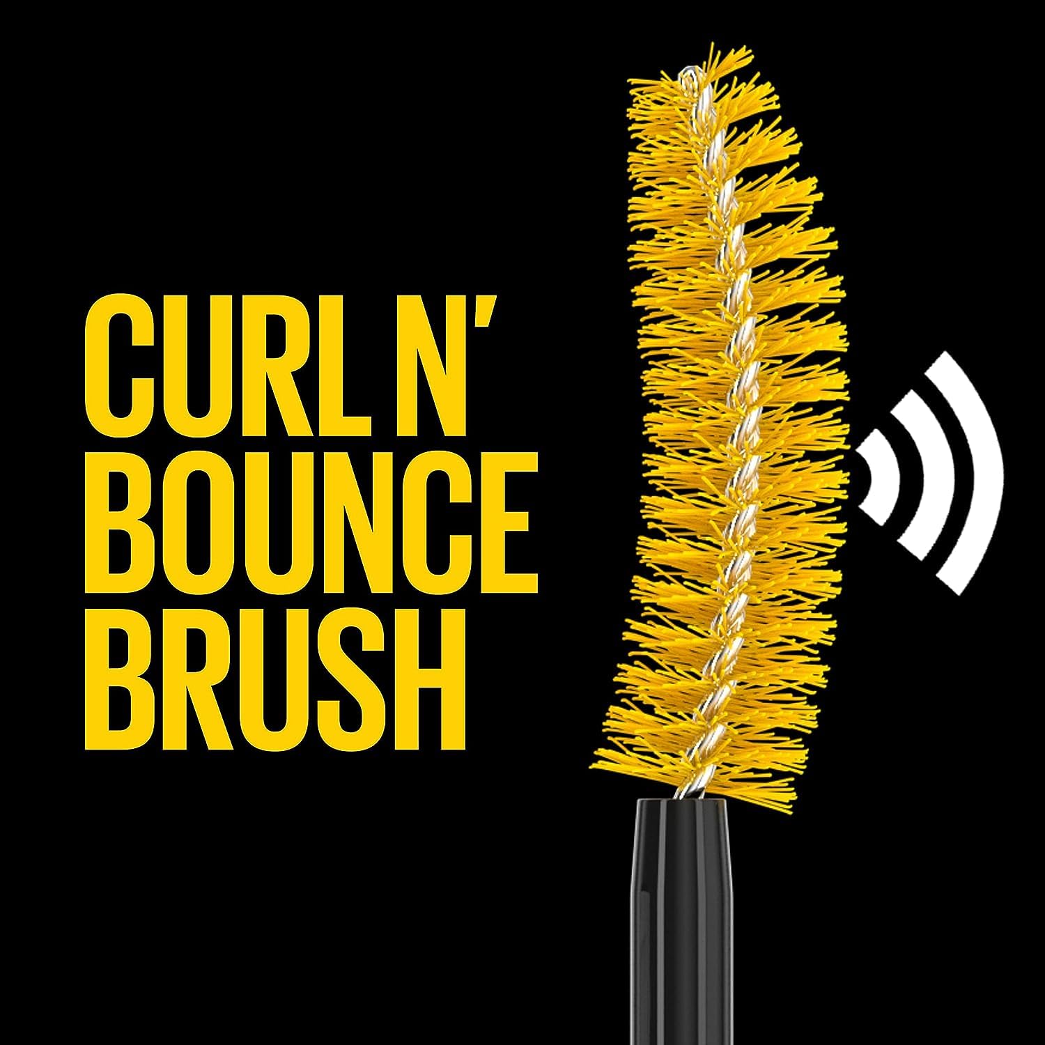 Kiss Beauty Ultra Volume Volumizing Mascara - Waterproof, Smudge Proof & Long Lasting for Bold Dramatic Lashes | Perfect for Daytime Glam, Night Out Makeup & Special Occasions