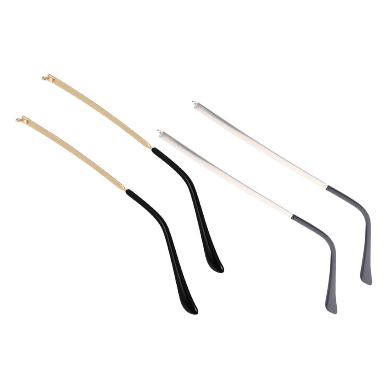Healeved 6 Pairs Glasses Replacement Arms with Screwdriver for Men & Women - Eyewear Repair Kit for Home & Travel