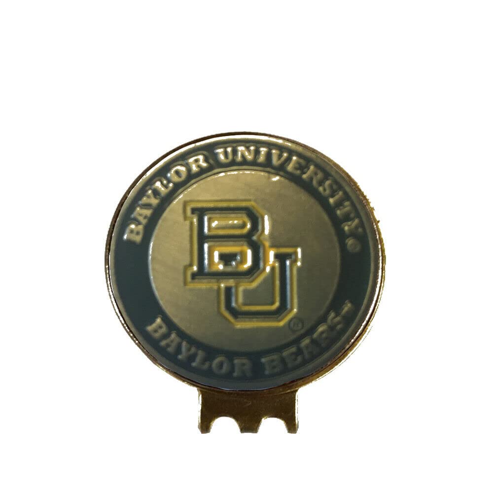 Premium Stainless Steel Magnetic Golf Hat Clip with 2 Double-Sided Ball Markers - Secure Cap Attachment for Golfers - Perfect for Course Play & Practice Sessions