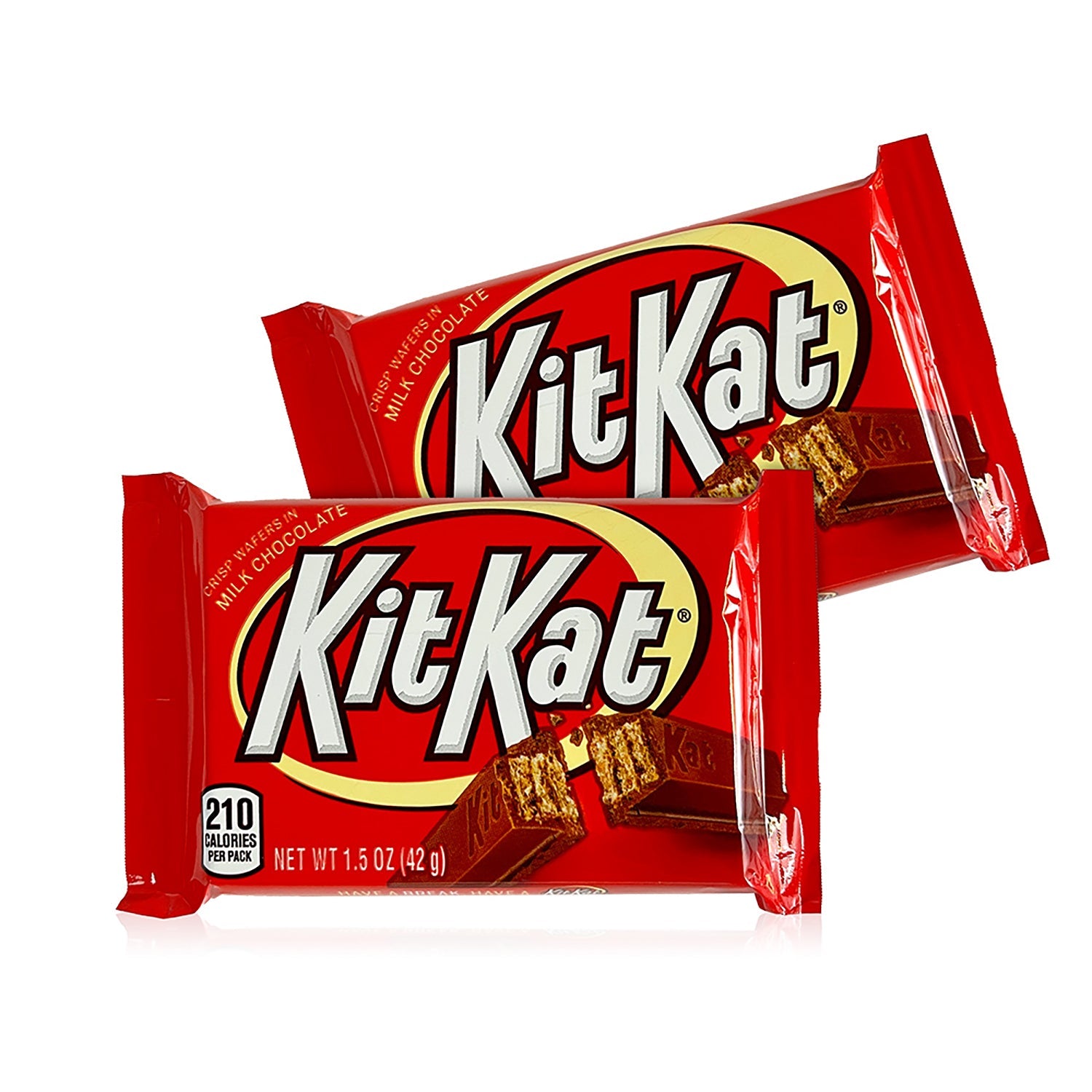 Hershey Kit Kat Original Milk Chocolate Candy Bars - 36 Count Bulk Box - Perfect for Parties, Halloween, Christmas & Office Snacks