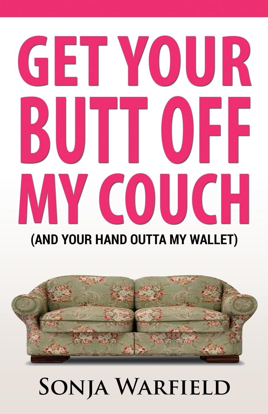 Get Off My Couch: Funny Sarcastic Throw Pillow Cover - Perfect for Living Room Decor & Gift for Roommates