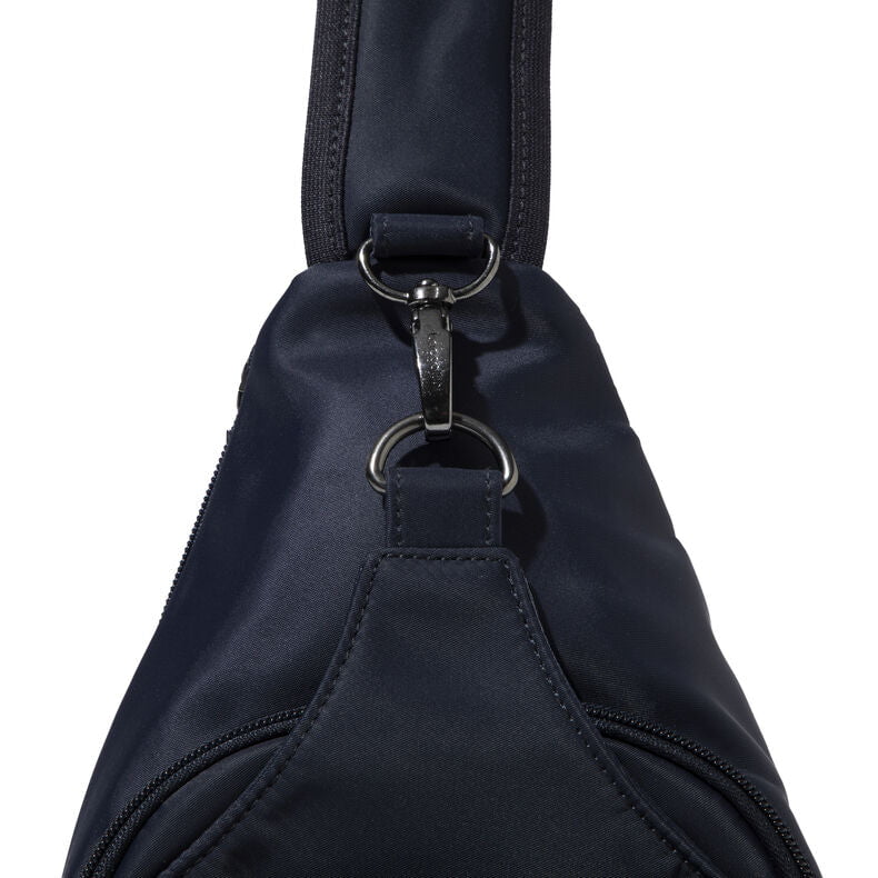Baggallini Manhattan Central Park Crossbody Sling Bag for Women - Lightweight, Water-Resistant, Hands-Free Travel & Everyday Use