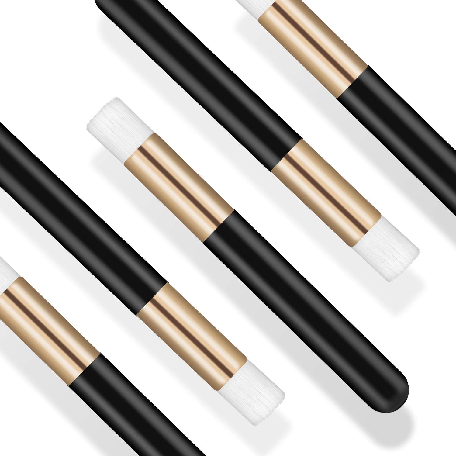 20 Pcs Blackhead & Eyelash Shampoo Brush Set - Professional Eyelash Extension Cleansing Brushes, Soft Peel Off Blackhead Remover Tools for Lash Cleansing & Facial Care - Perfect for Salon, Spa & Home Use