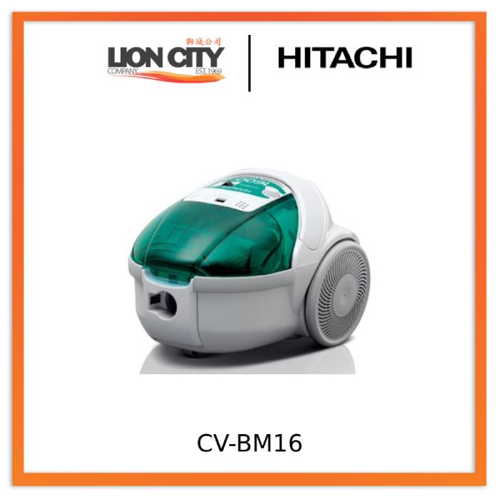Hitachi CV BM16 16000W Powerful Wet/Dry Vacuum Cleaner - Industrial & Home Use for Carpets, Floors, Workshops & Garage Cleaning