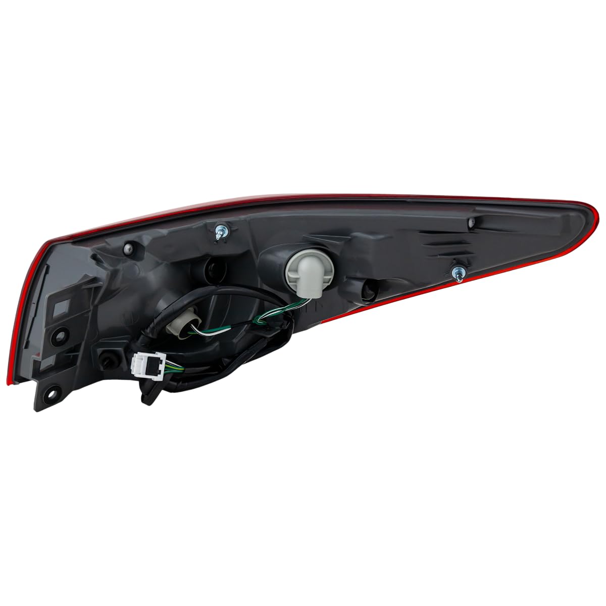 Compatible with Q50 2014-2017 Left Hand Tail Lamp Assembly - Outer LED Replacement Part for Infiniti Q50 - Perfect for Night Driving & Enhanced Safety