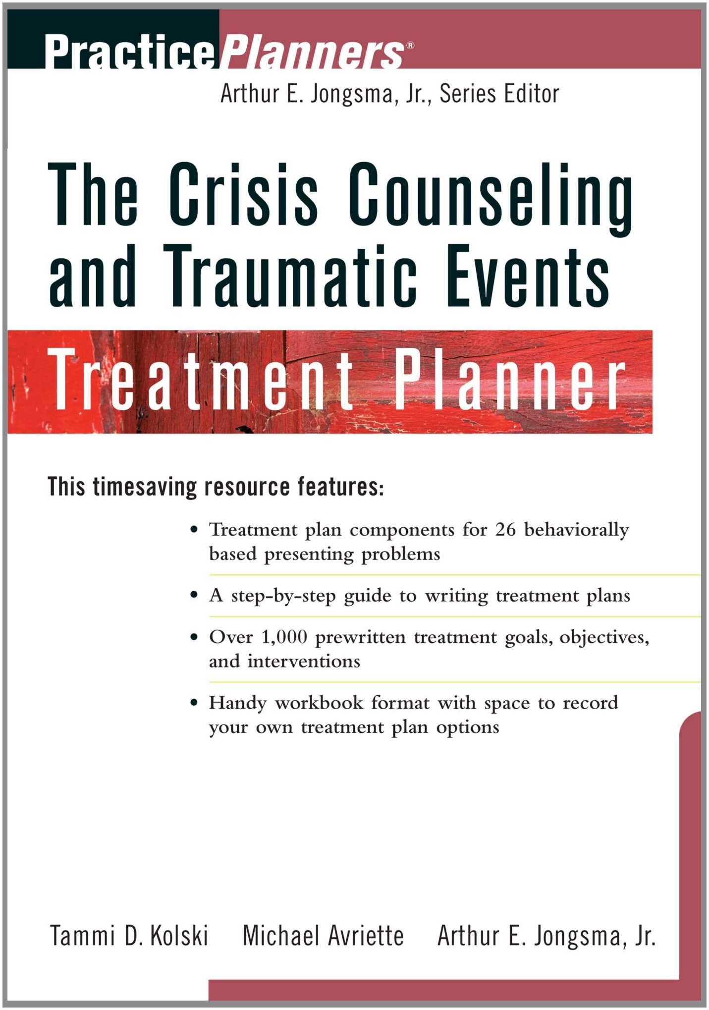 Crisis Counseling & Trauma Treatment Planner - Professional Guide for Therapists & Counselors - Ideal for PTSD, Grief, and Emergency Response Scenarios