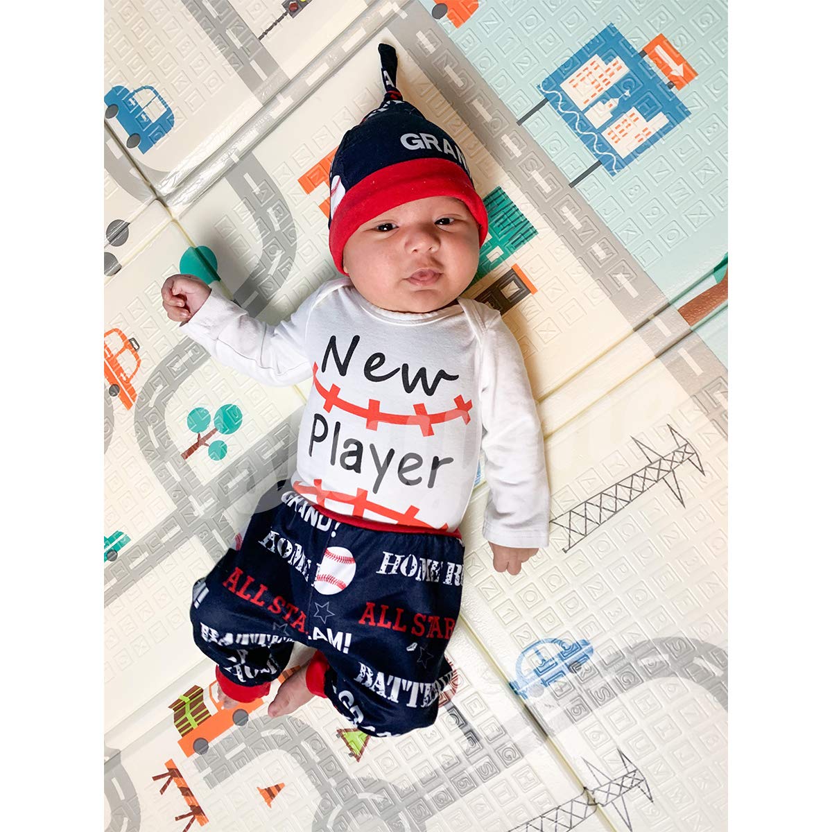 Newborn Baby Boy Clothes - Soft Cotton Coming Home Outfit & Romper Set | Perfect for Hospital Photos, First Outings & Newborn Photography
