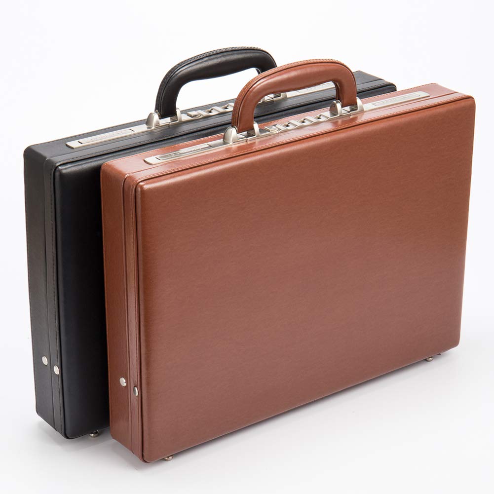 Premium Hard Shell Briefcase for Men & Women - Slim Hardside Laptop Case with Combination Lock - Ideal for Business Travel, Office Work & Professional Meetings