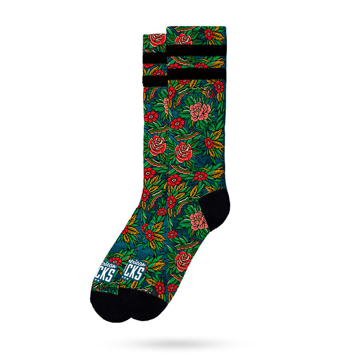 American Socks Signature Mamba Mid High - Premium Basketball & Casual Wear Socks for Men & Women - Perfect for Sports, Gym, and Everyday Comfort
