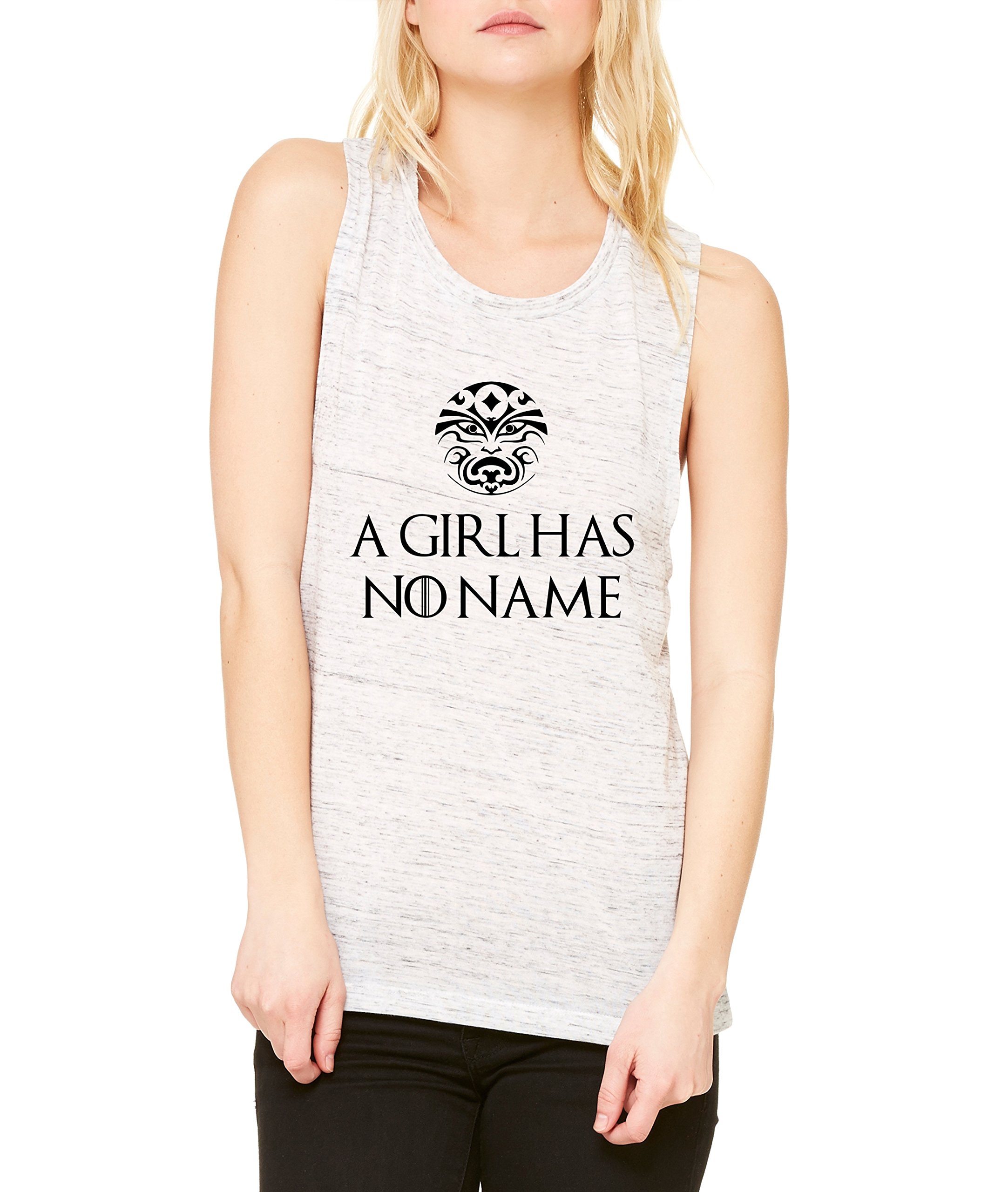ALLNTRENDS Women's Flowy Muscle Tank Top - Breathable Workout Shirt for Yoga, Running & Gym | Game of Thrones Inspired 