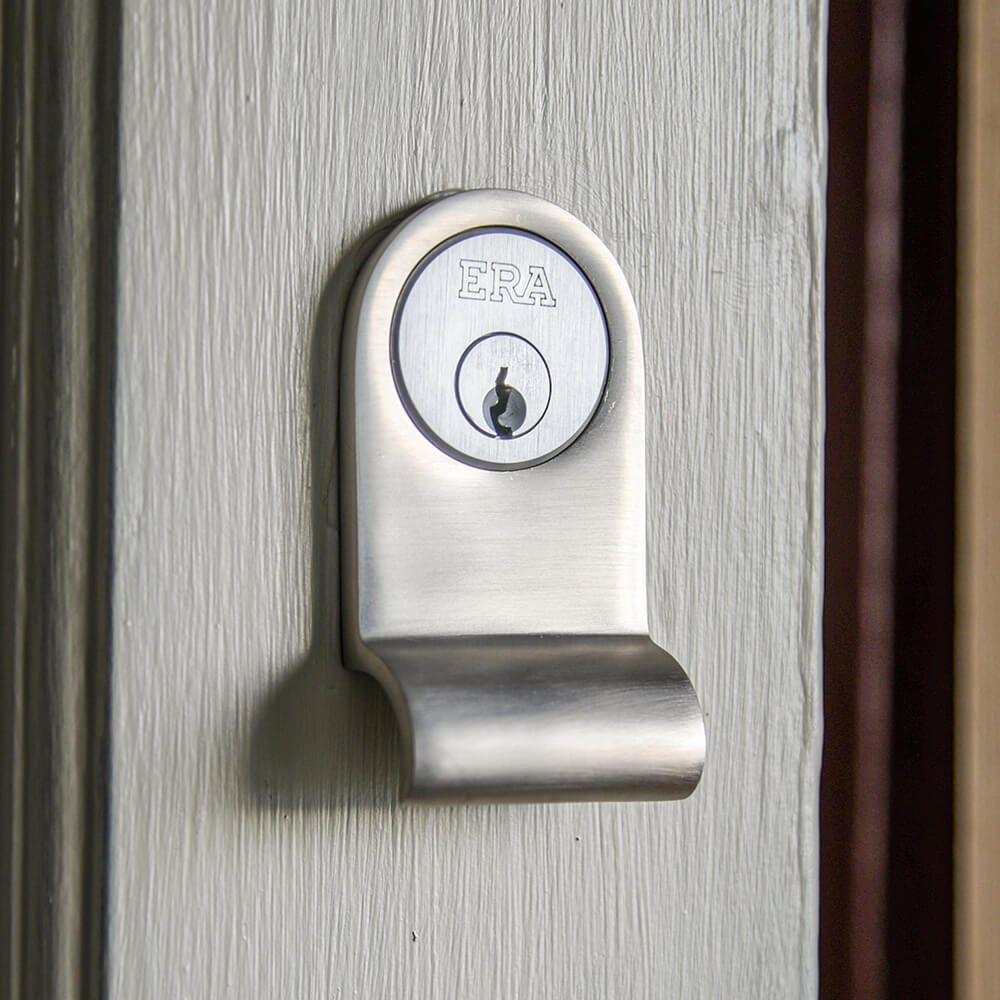 Satin Nickel Cabinet Latch Pull - Modern Cylinder Drawer Handle for Kitchen & Bathroom Cabinets - Perfect for Home & Office Furniture Hardware