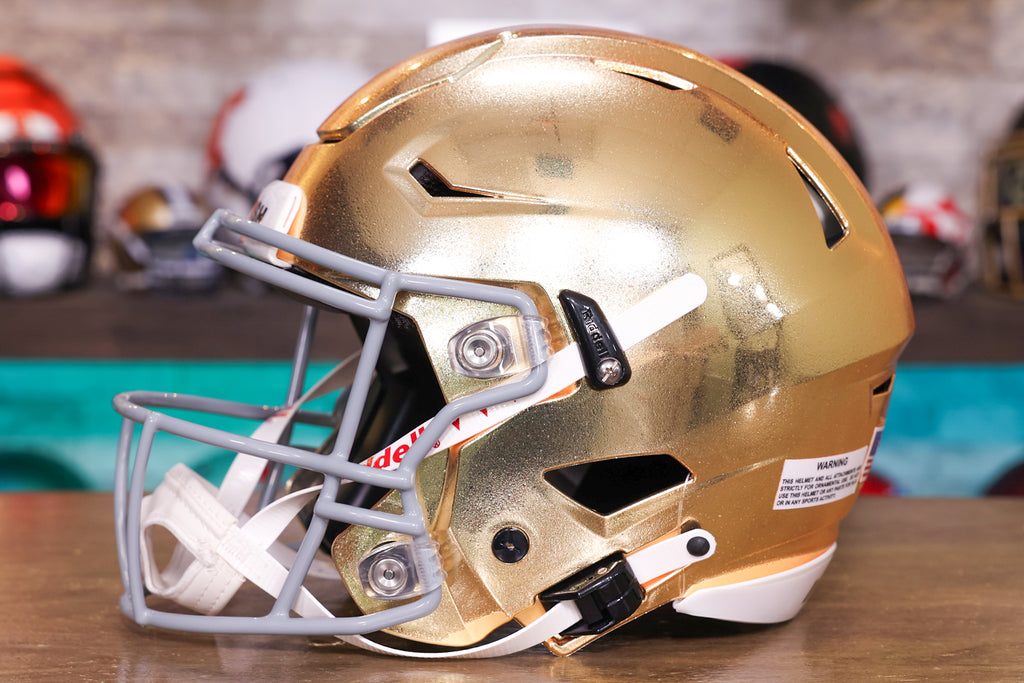 Notre Dame Fighting Irish SpeedFlex Authentic Football Helmet - Official NCAA Replica for Fans, Collectors & Sports Enthusiasts - Perfect for Game Day, Tailgating & Memorabilia Displays