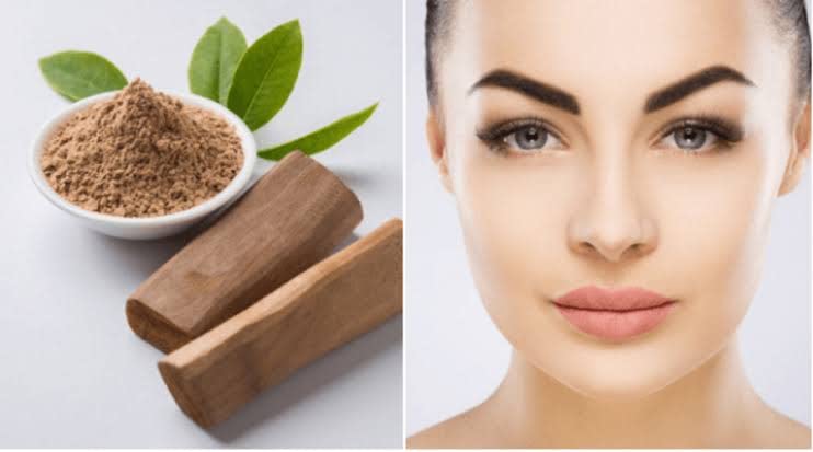 Organic Sandalwood Powder for Face Mask & Skin Care - 100g Pure Natural Facial Treatment for Glowing Skin, Acne Relief & Anti-Aging | DIY Beauty Routine & Ayurvedic Spa Day