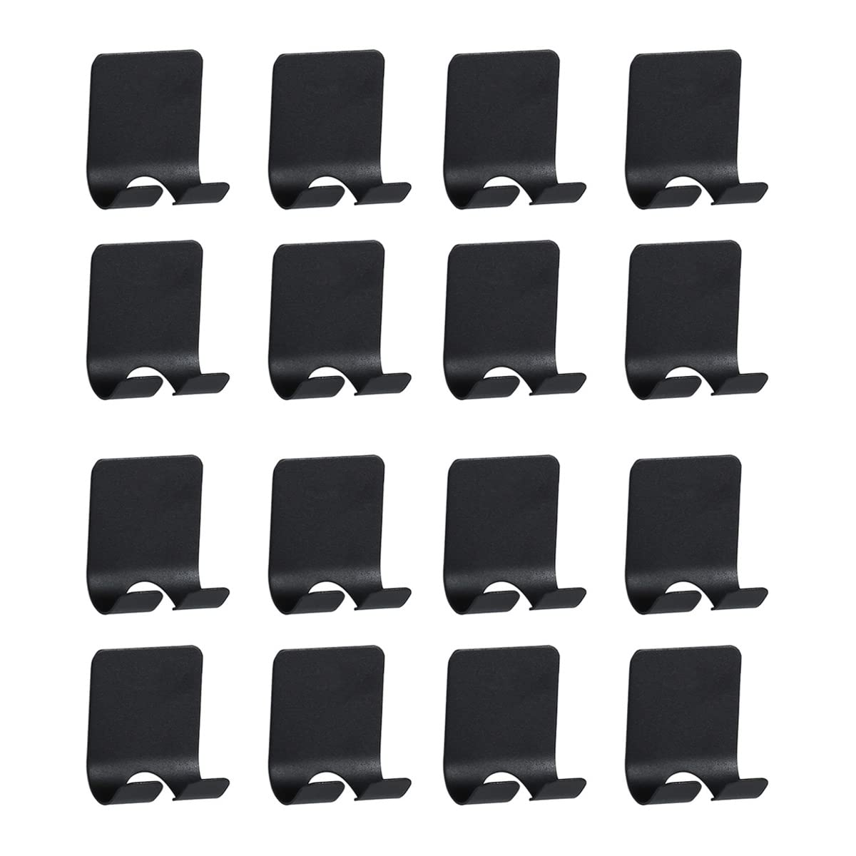 DOITOOL 16-Pack Stainless Steel Razor Holder & Shaver Hook - Self-Adhesive Bathroom & Kitchen Organizer for Shower, Robe, Towel, Loofah, Coat - Perfect for Small Space Storage & Home Organization