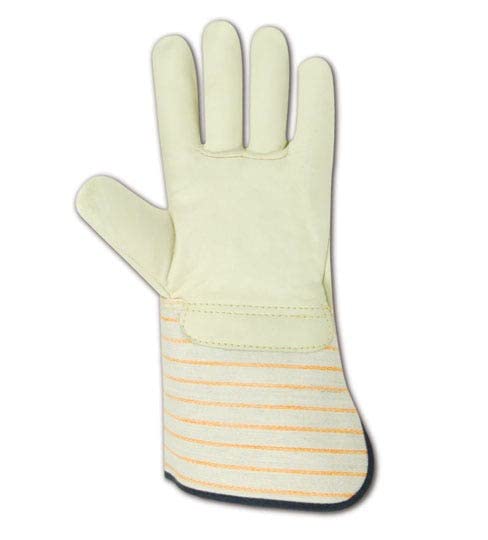 **MAGID T6572G10 DuraMaster Lined Standard Cow Grain Full Leather Gloves, 10