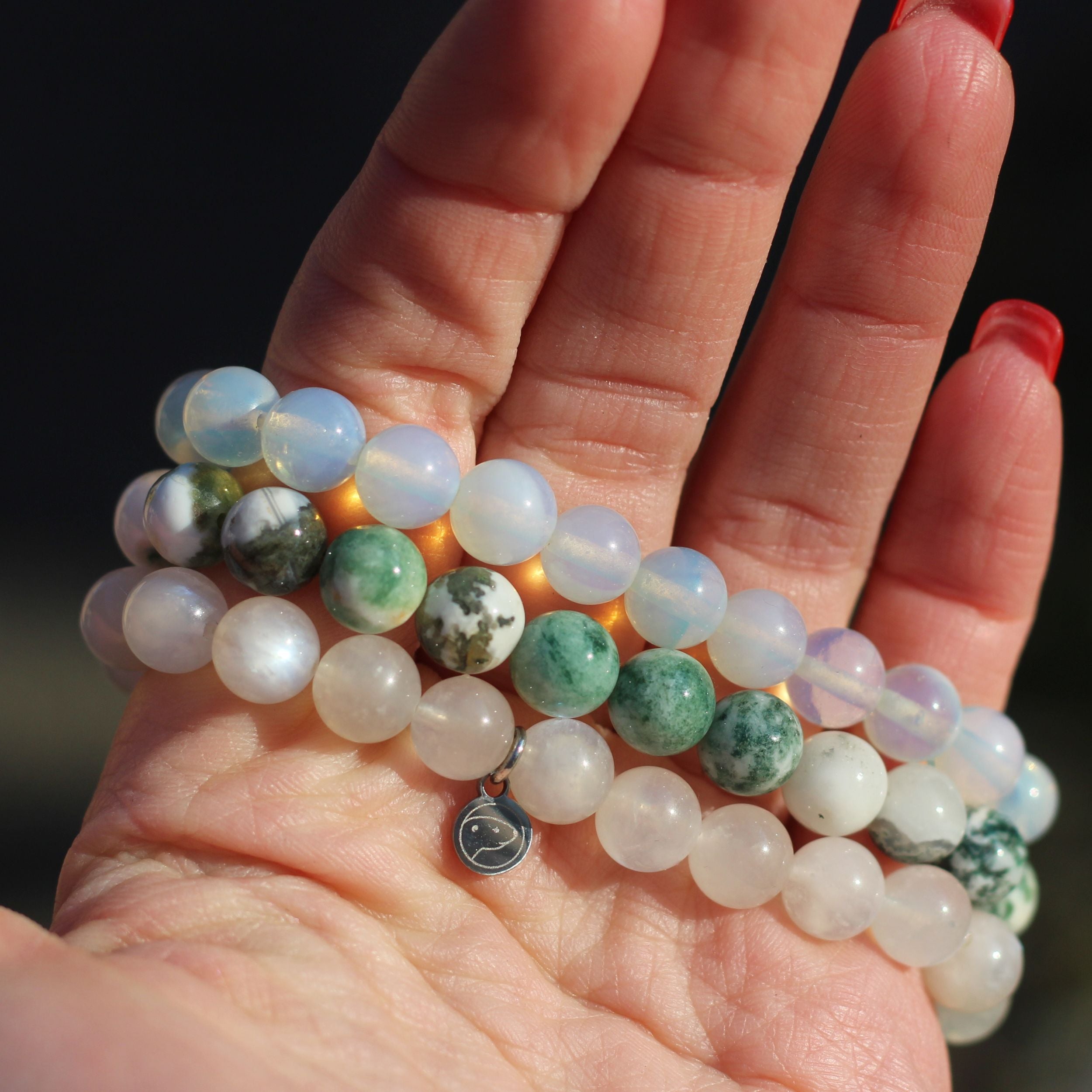 Pisces Zodiac Strength Bracelet Set - Adjustable Beaded Bracelet for Women & Men - Perfect for Daily Wear, Gifts & Spiritual Healing