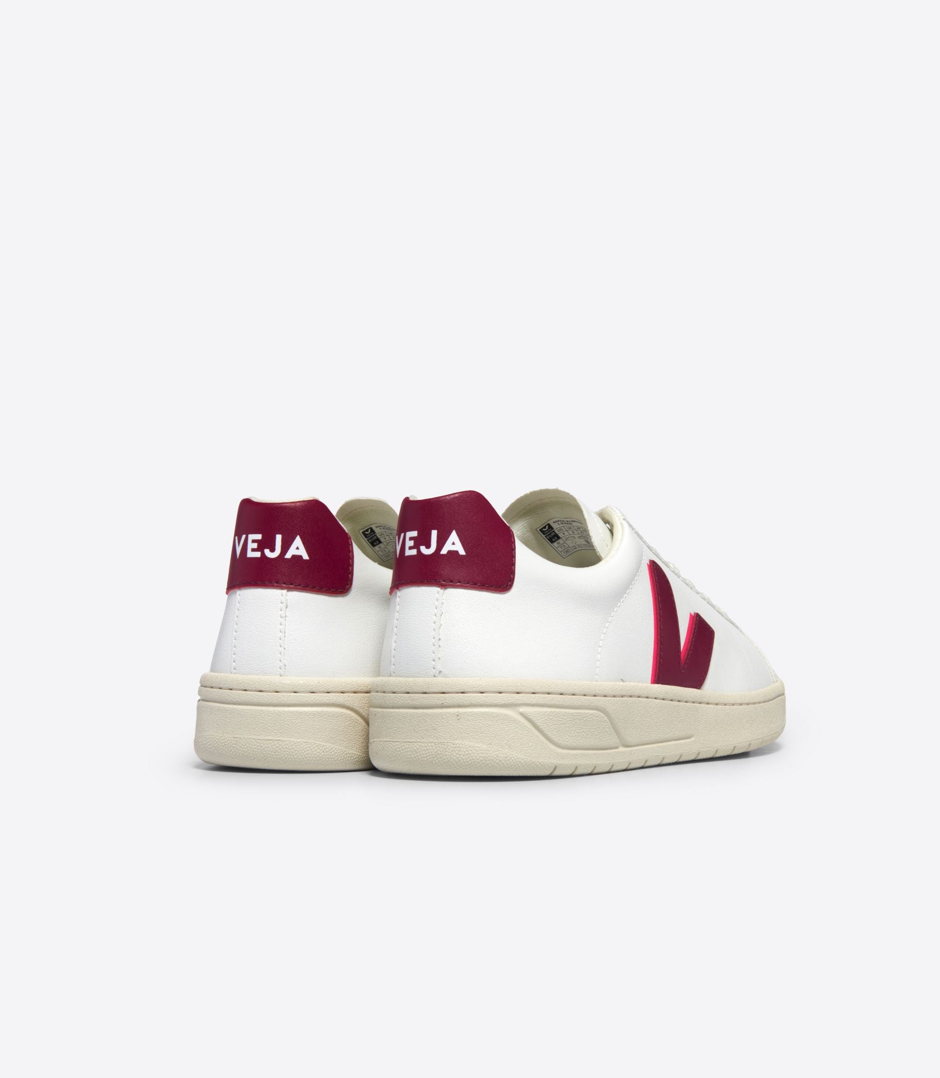 VEJA Urca CWL Sneakers in Marsala Rose Fluo - Sustainable Vegan Leather Shoes for Women | Perfect for Casual Wear, Gym & Outdoor Activities