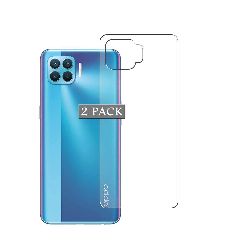 2-Pack Back Protector Film for OPPO F17 Pro - Clear TPU Guard Cover Skin Sticker | Scratch Resistant | Not Front Tempered Glass | Perfect for Daily Protection & Phone Aesthetics