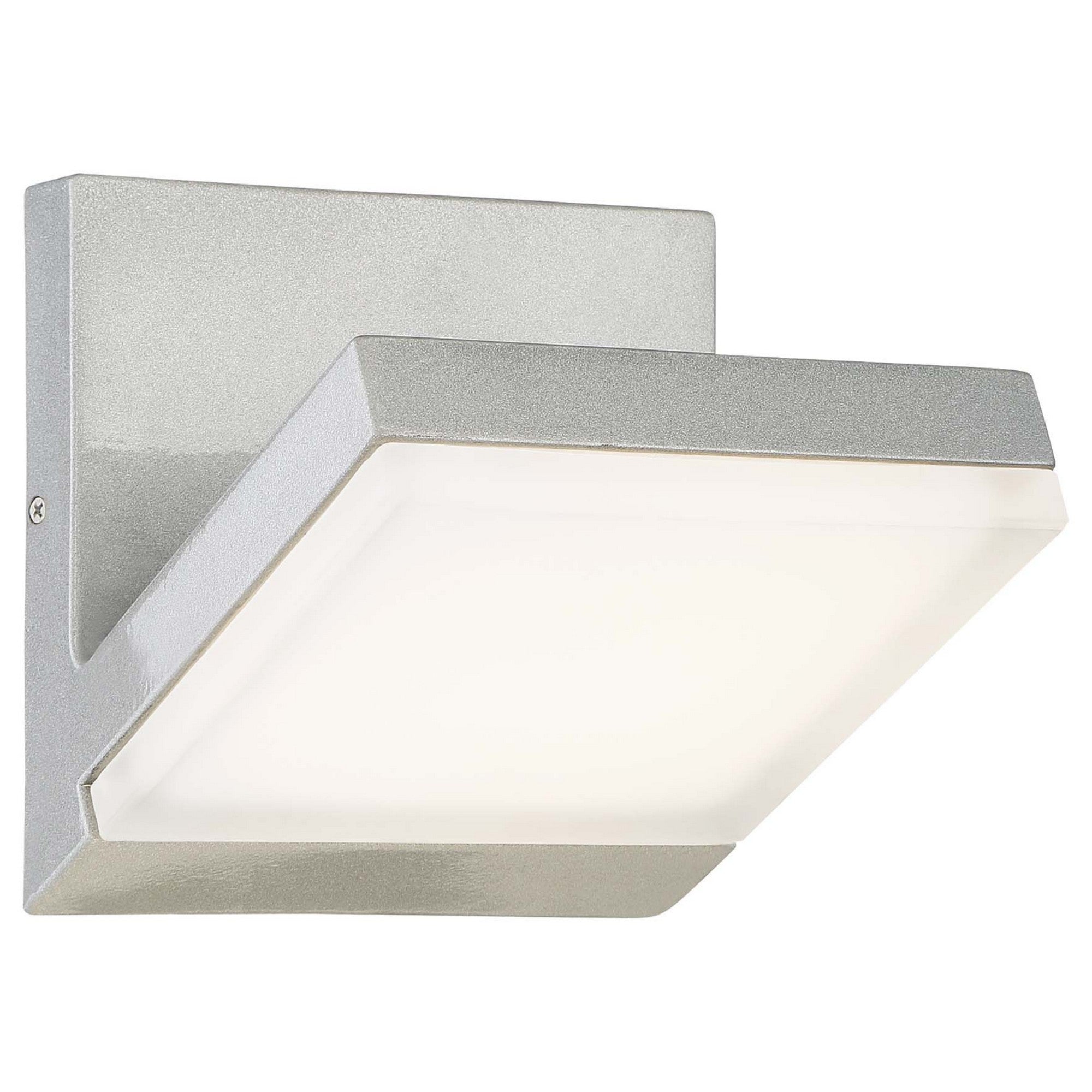 Modern Angle LED Outdoor Wall Sconce Light - Waterproof IP65, Dimmable, Black Finish - Perfect for Porch, Patio, Garden & Exterior Home Lighting