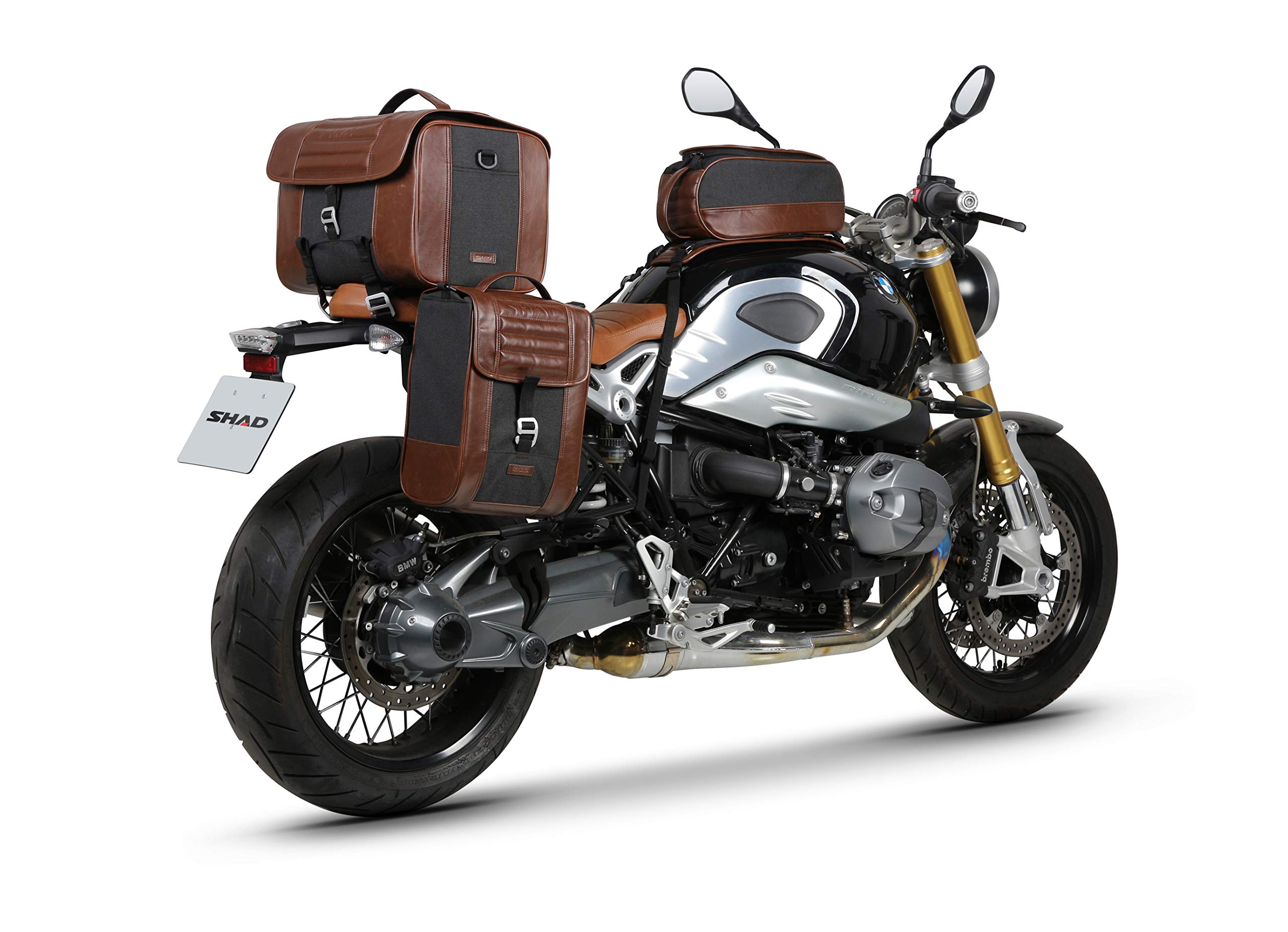 BMW R NineT 1200 Side Bag Holder - Durable Motorcycle Luggage Mount for BMW R1200 - Perfect for Commuting, Touring & Adventure Riding