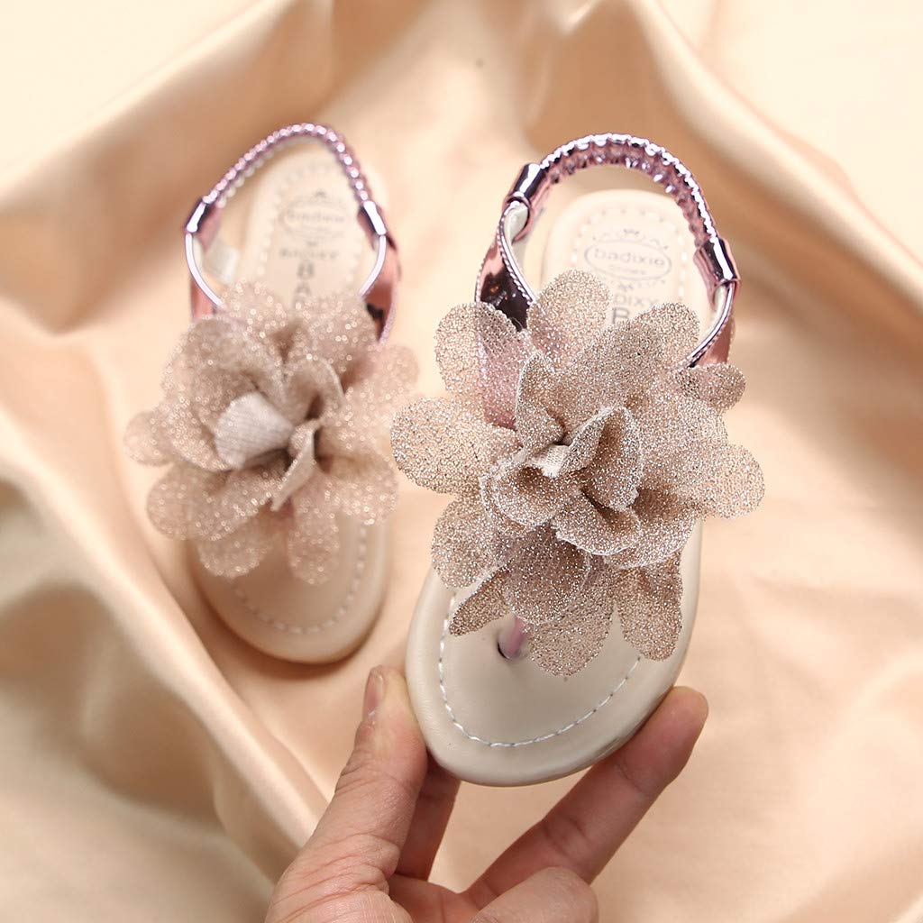 Lykmera Baby Sneakers - Toddler Casual Shoes for Girls & Boys | Soft Sole Princess Sandals & Flower Girl Shoes for Comfortable Walking & Playtime