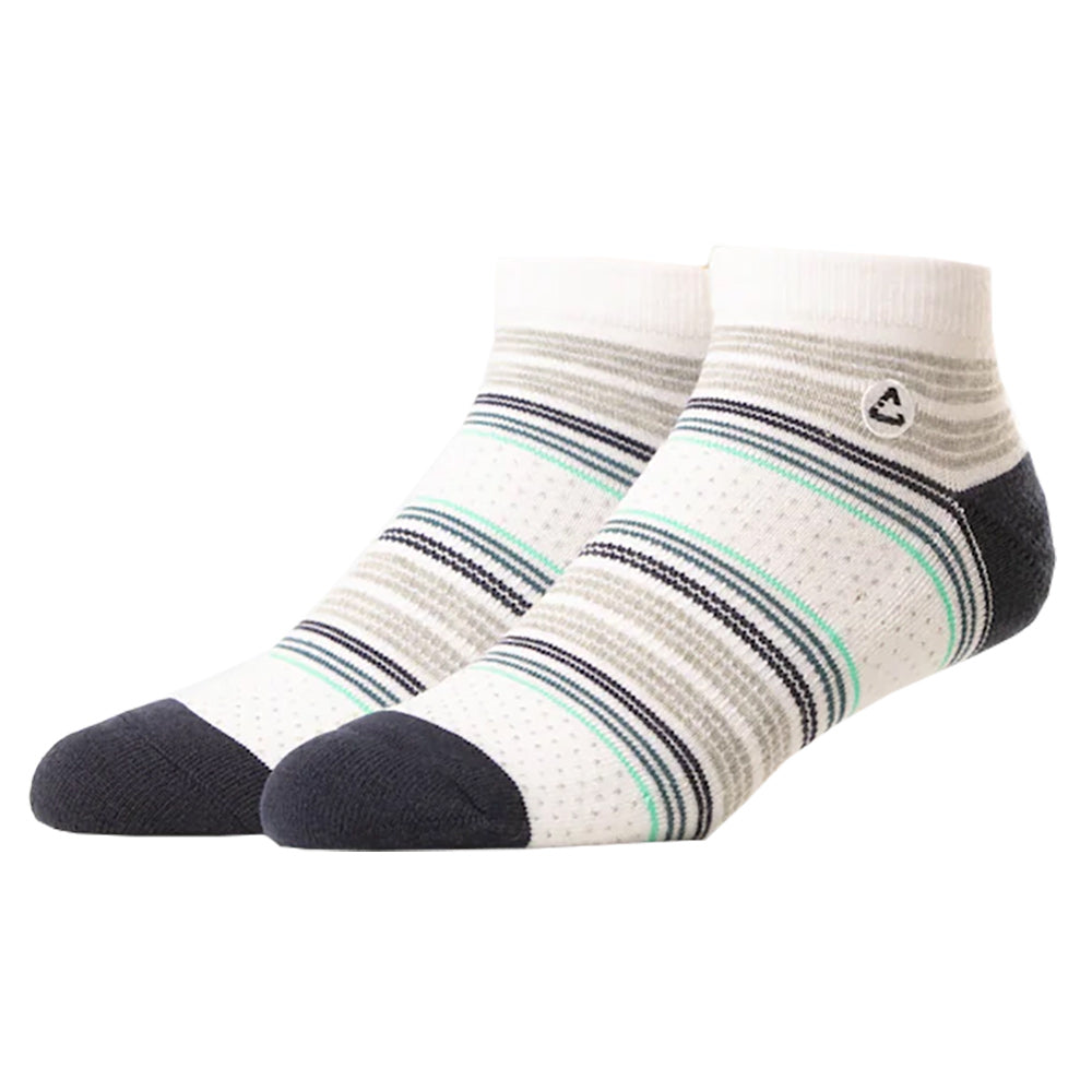 Cuater by TravisMathew Banning House Ankle Golf Socks - Breathable Performance Socks for Men, Perfect for Golf, Running & Casual Wear