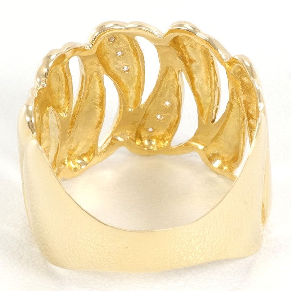 18K Yellow Gold Diamond Ring for Women - Elegant Wedding, Engagement, Anniversary Gift - Perfect for Proposals, Bridal Jewelry & Special Occasions