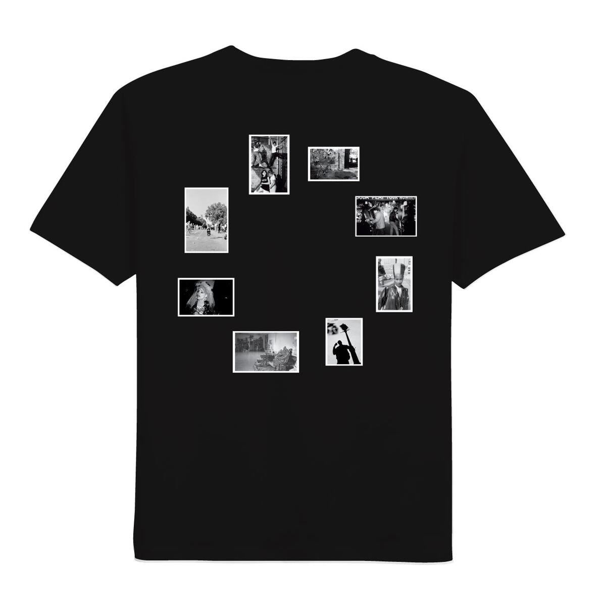 555 Soul Ricky Powell & 555 SOUL Black T-Shirt - Vintage Hip Hop Streetwear for Men - Perfect for Concerts, Urban Fashion & Casual Wear