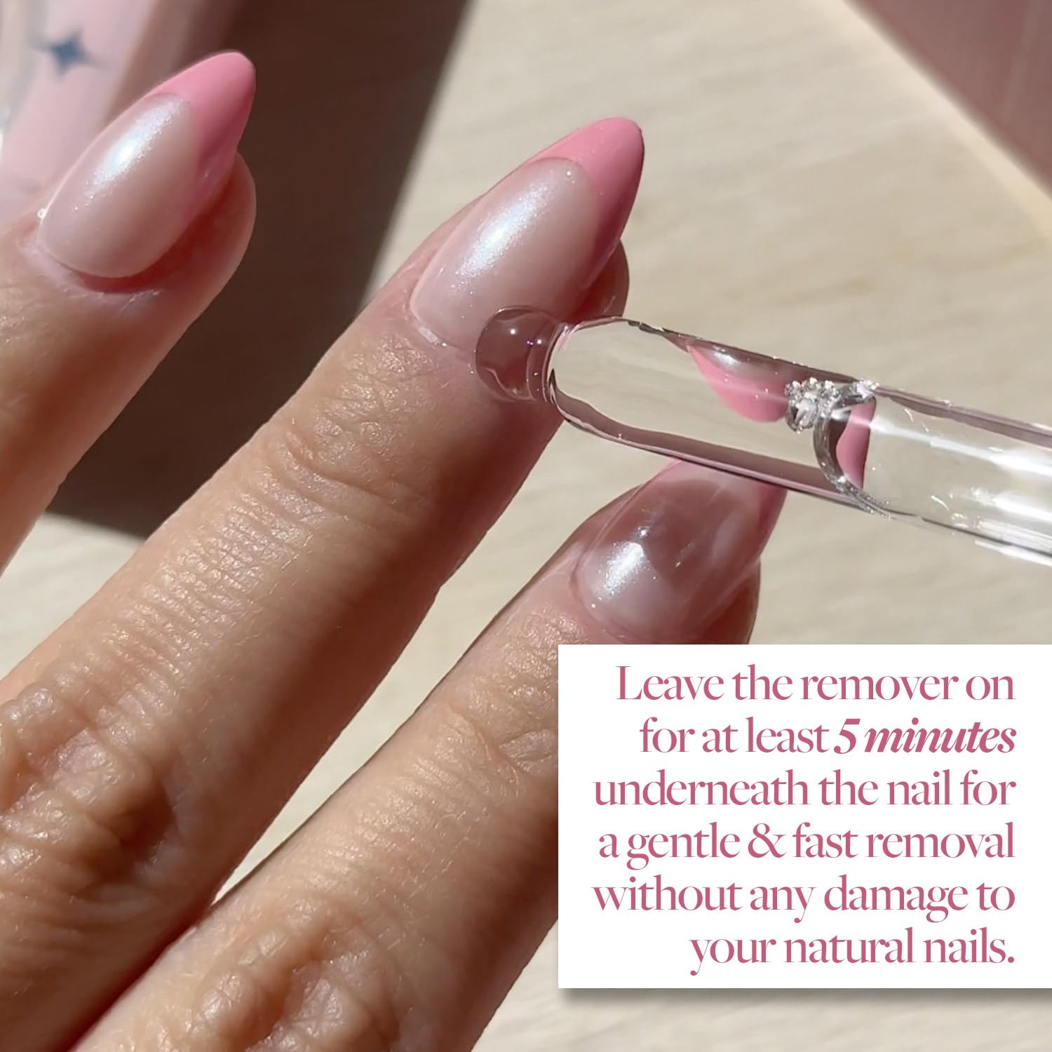 Glamnetic UltraPress Press-On Nails - Opaque UV Finish with Brush-On Glue & Easy Removal | Short Pointed Almond Shape, Reusable Fake Nails | 12 Sizes (24 Nails) | Perfect for Parties, Weddings & Everyday Wear