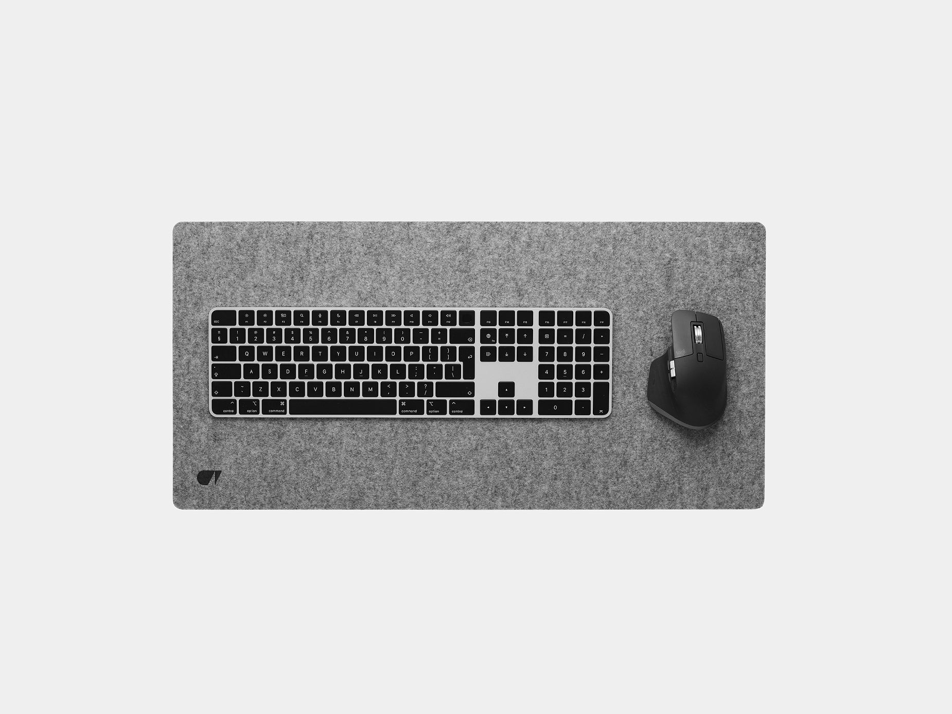 Premium Felt & Cork Desk Mat - Non-Slip, Eco-Friendly Office Accessory for Laptop, Keyboard & Mouse - Perfect for Home & Workspace Organization