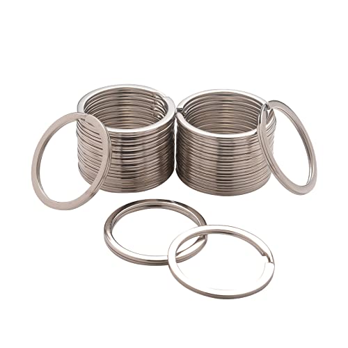 Outter Dia: 1.2 Inch(30mm) Silver 20pcs