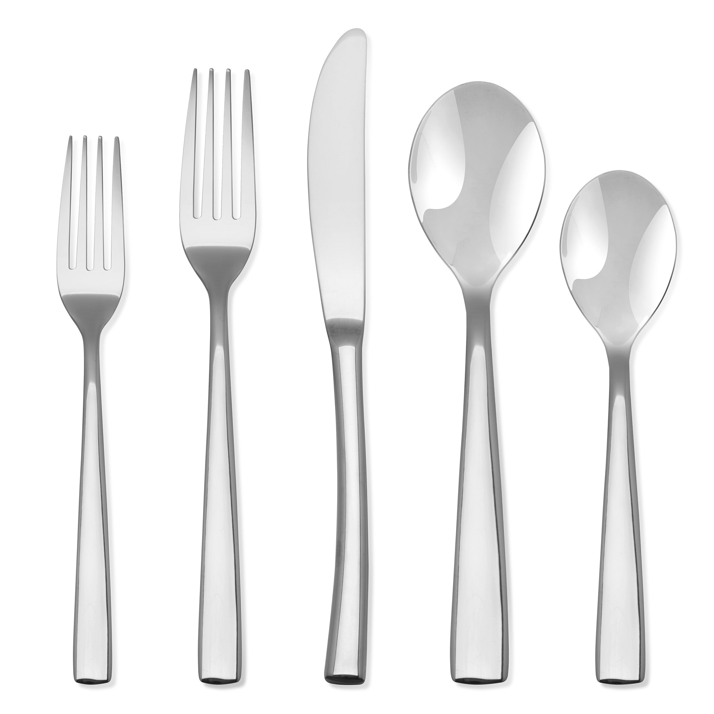 20-Piece Stainless Steel Flatware Set - Elegant Silverware for Everyday Dining, Dinner Parties & Gifts | Durable & Dishwasher Safe Cutlery Set
