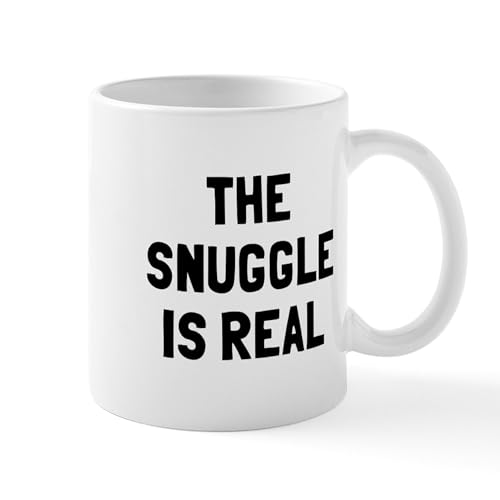 White - The Snuggle Is Real Mug