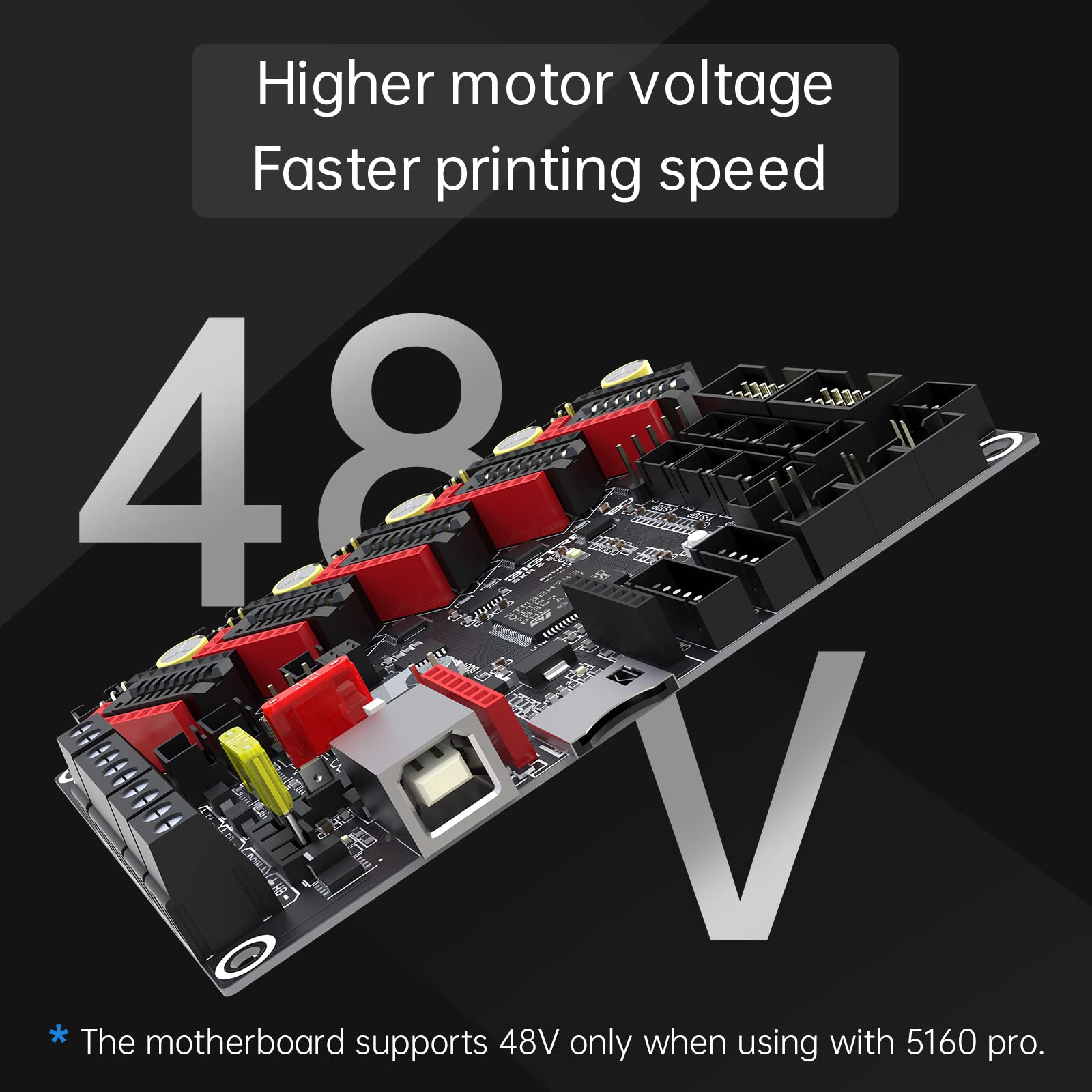 BIGTREETECH SKR 3 EZ 32-bit Silent Control Board with 5PCS EZ2209 Stepper Drivers - Upgraded DIY Solution for FDM 3D Printers, Compatible with TFT Touch Screens & EZ5160/EZ2130 Drivers - Perfect for Quiet 3D Printing, CNC Machines, and Maker Projects