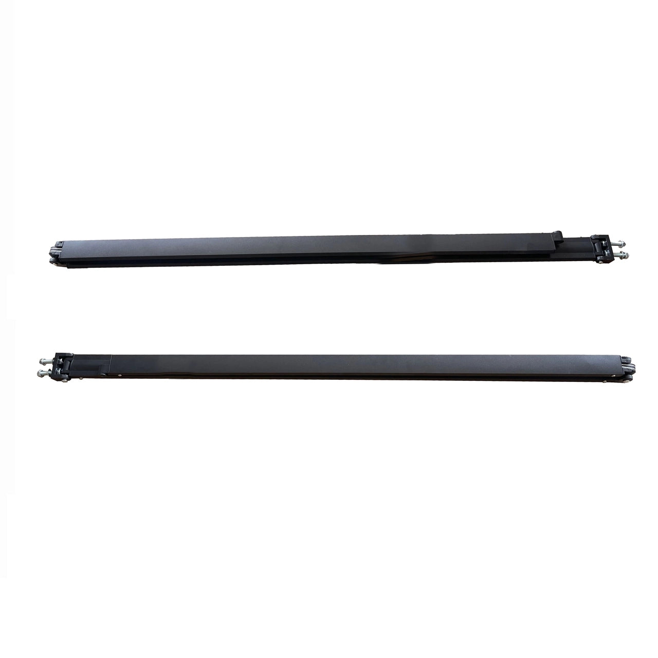 Aleko 10x8 Foot Black Retractable Awning Replacement Arms Set - 2 Pack - Durable Outdoor Patio Cover Accessories for Sun Protection & Backyard Shade