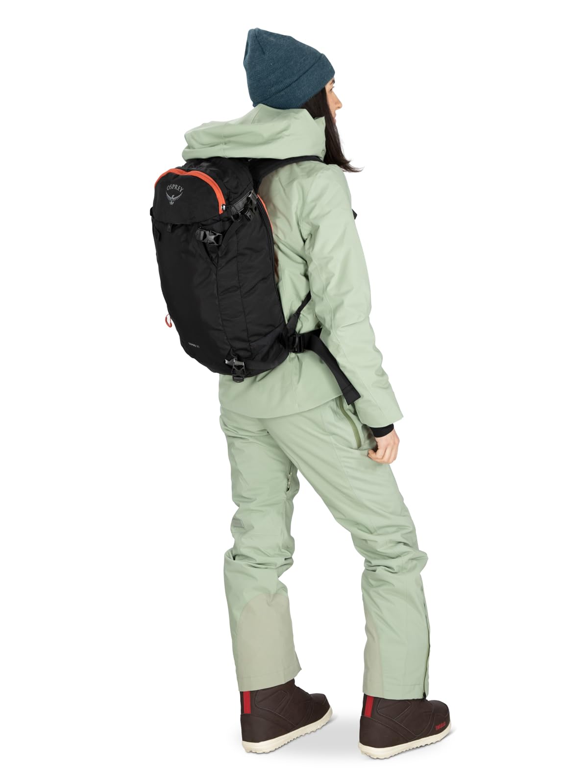 Osprey Sopris 20L Ski and Snowboard Backpack - Waterproof Hiking Daypack for Men & Women, Emberglow Orange - Perfect for Skiing, Snowboarding & Outdoor Adventures