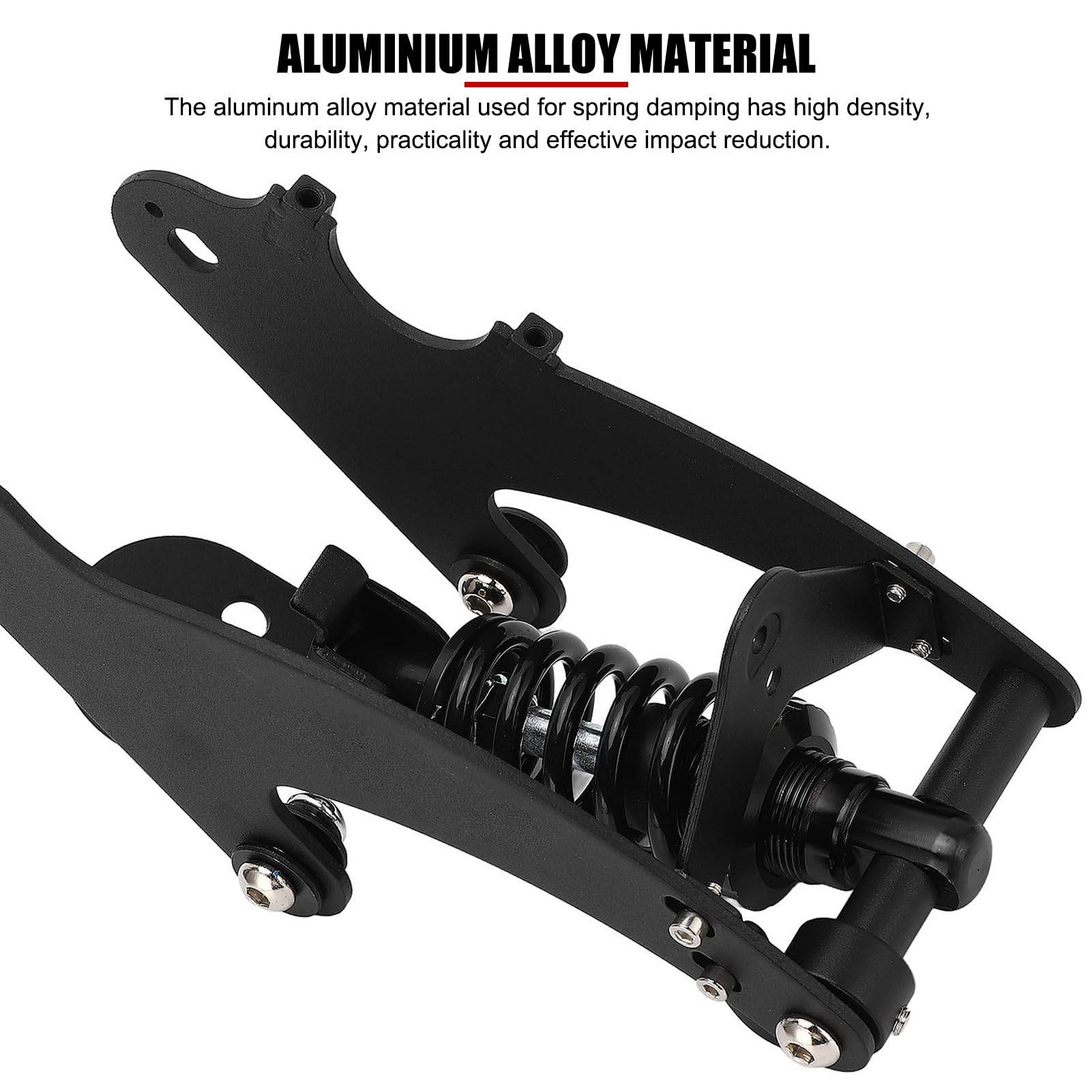 EVTSCAN Aluminum Alloy Rear Suspension Kit for Xiaomi M365 & 1S Electric Scooters - High Density Shock Absorber for Smoother Ride | Perfect for Commuting & Urban Travel
