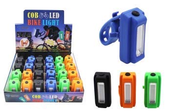 08-1868 Ultra Bright COB LED Bike Light - 1000 Lumens, Waterproof Bicycle Headlight for Night Riding, Mountain & Road Cycling - USB Rechargeable Safety Light (1 Pack)