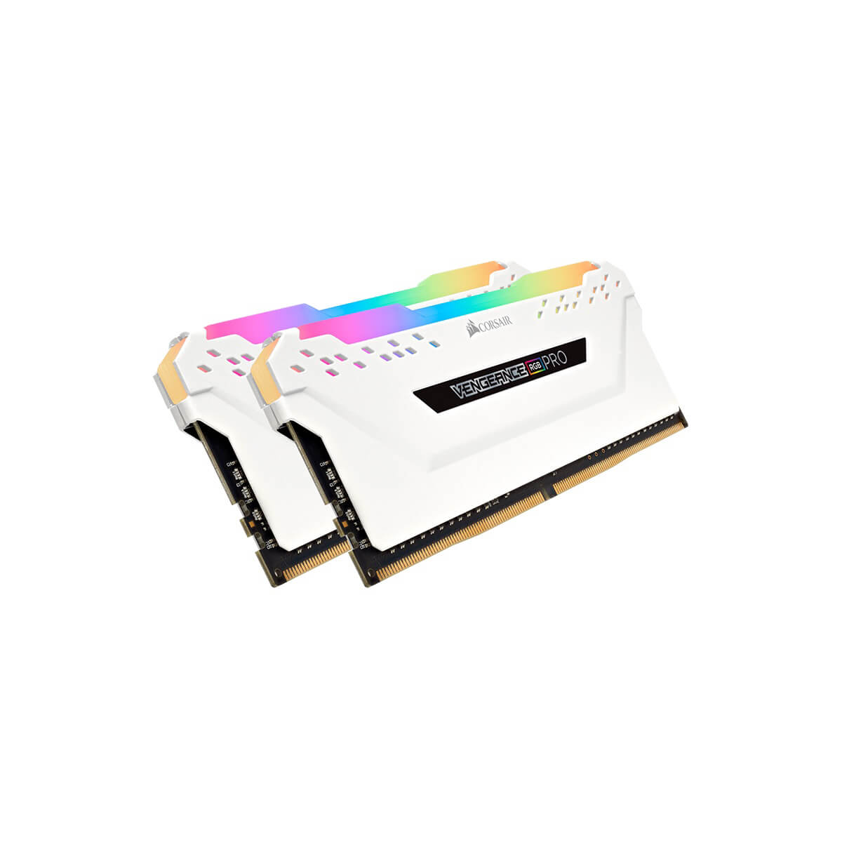 Corsair Vengeance RGB PRO 32GB (2x16GB) DDR4 3200MHz White RAM - High Performance Desktop Memory for Gaming PC, Workstation & Content Creation