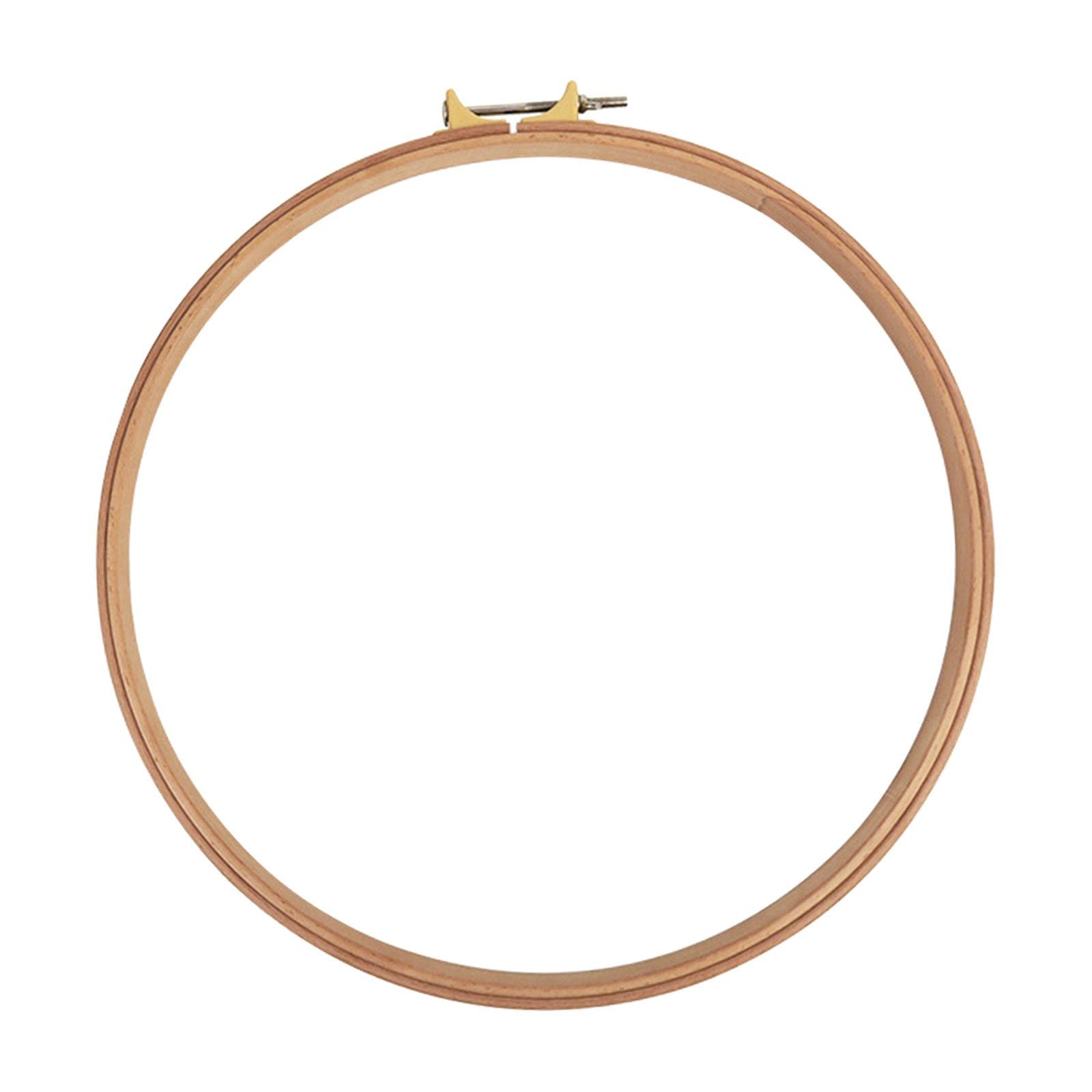 Embroidery Hoop Set - 3 Sizes Wooden Sewing Hoops for DIY Cross Stitch, Needlework & Craft Projects - Perfect for Hand Embroidery, Quilting & Fabric Art