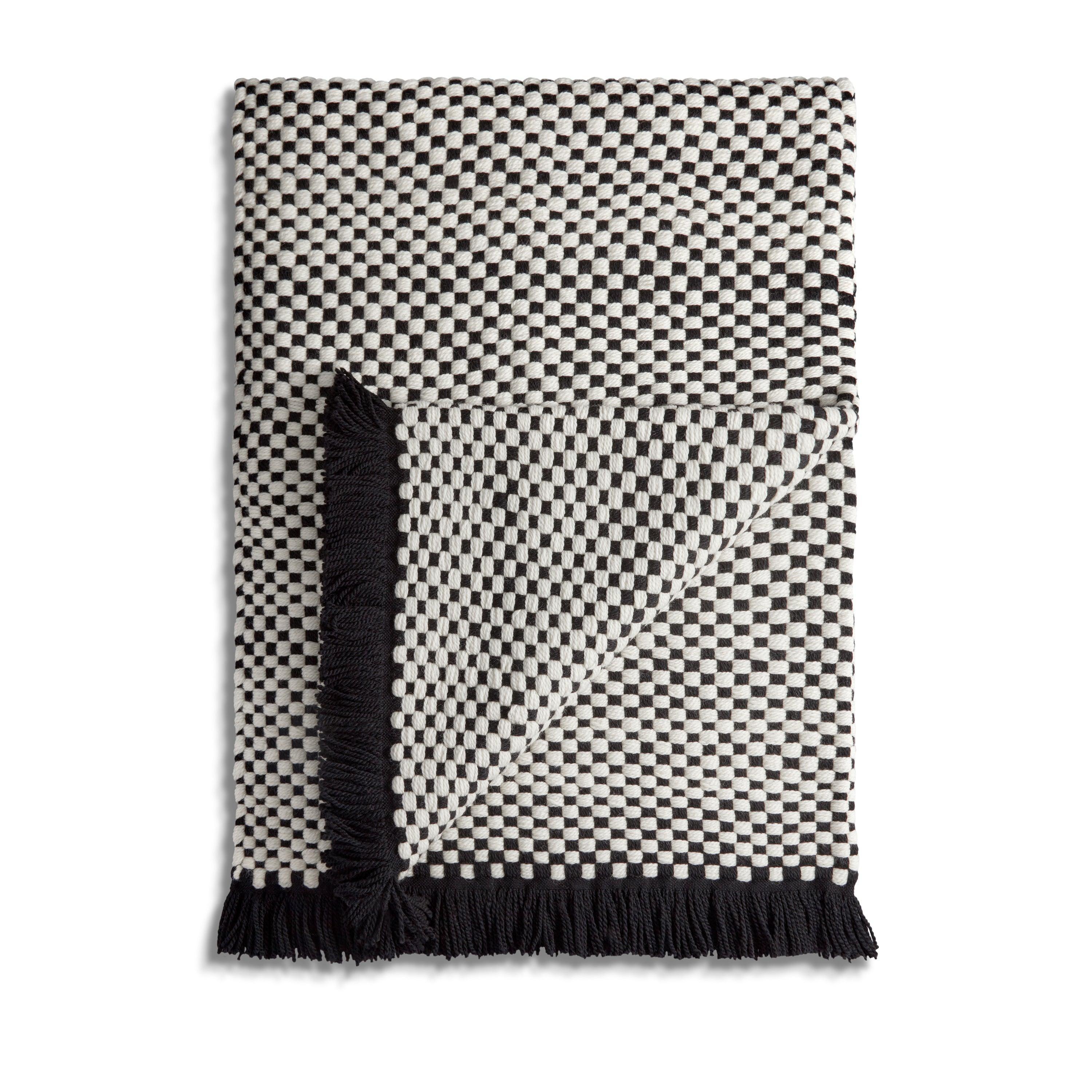 Exclusive Damier Throw Blanket - Soft & Cozy Plaid Pattern for Home, Office, or Travel - Perfect for Couch, Bed, and Outdoor Use