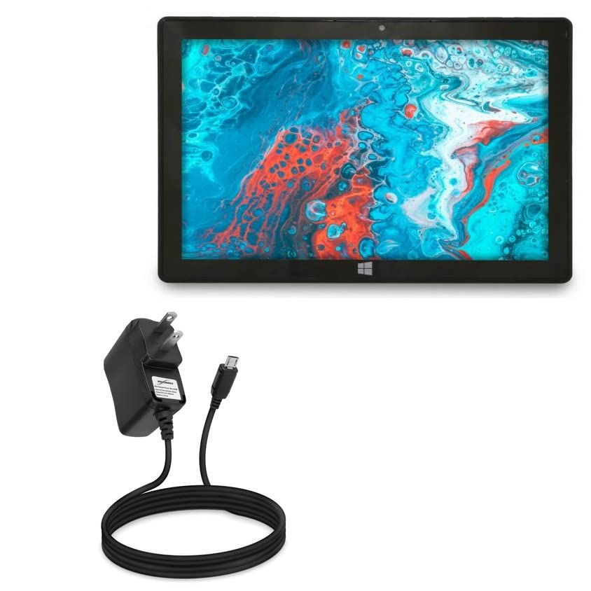 BoxWave Wall Charger for Fusion5 FWIN232 PRO S2 Tablet - Fast Charging Power Adapter with Direct Wall Plug - Perfect for Home, Office & Travel Use
